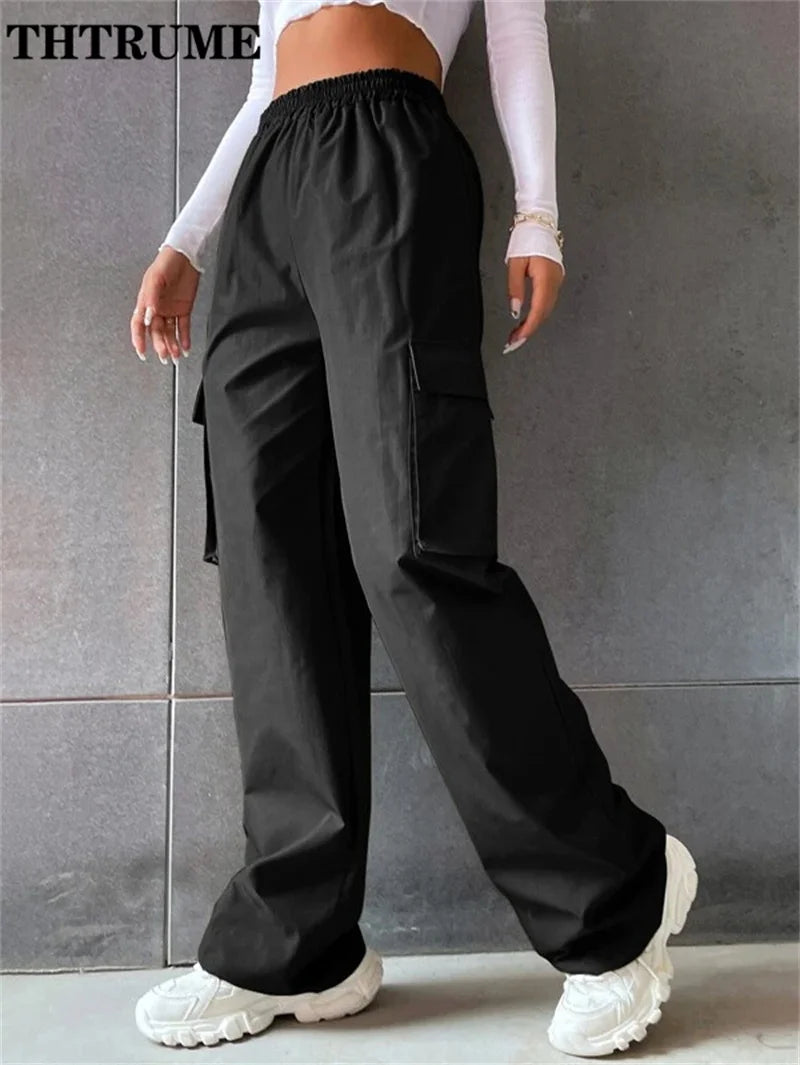 Women Vintage Streetwear Cargo Pants