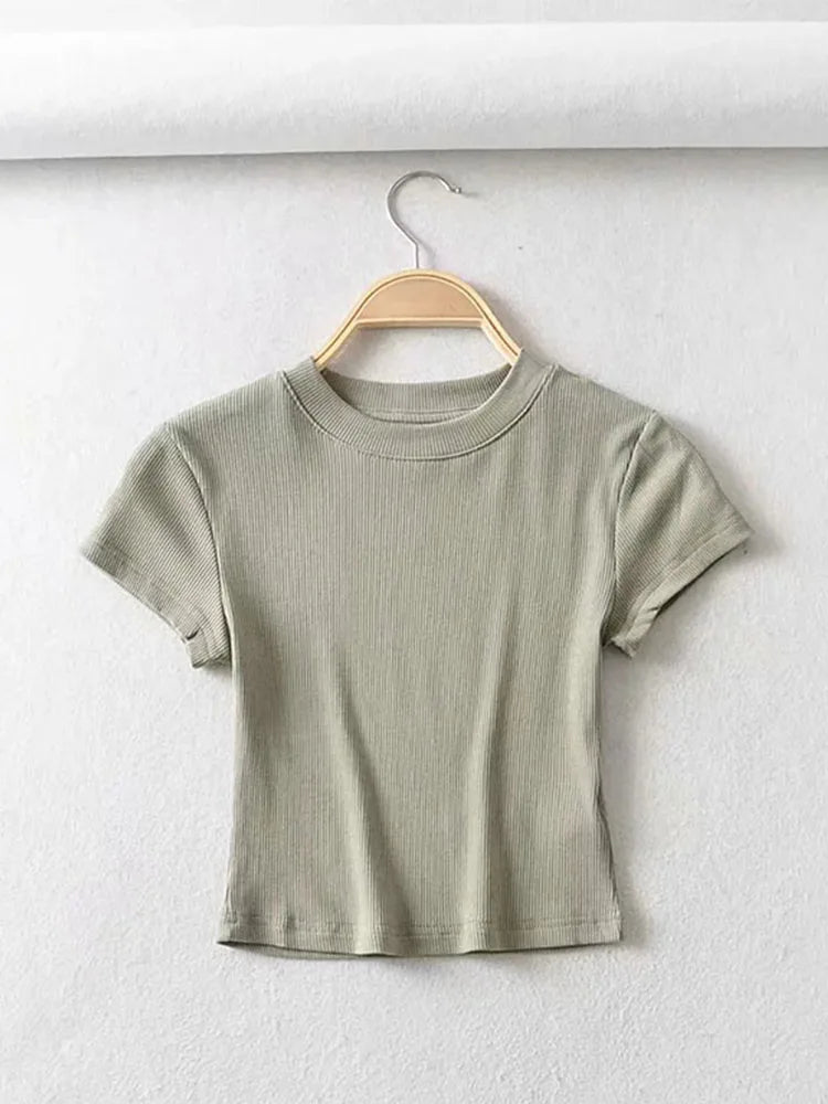 Women Elastic T-Shirt