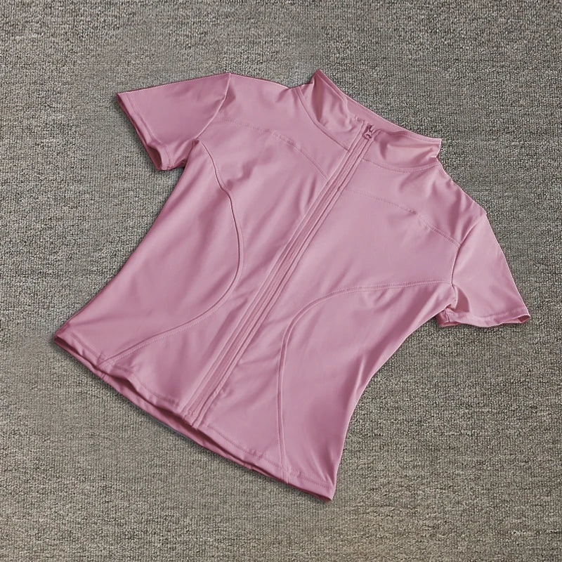 Summer High Quality Waist Slimming Training Tops
