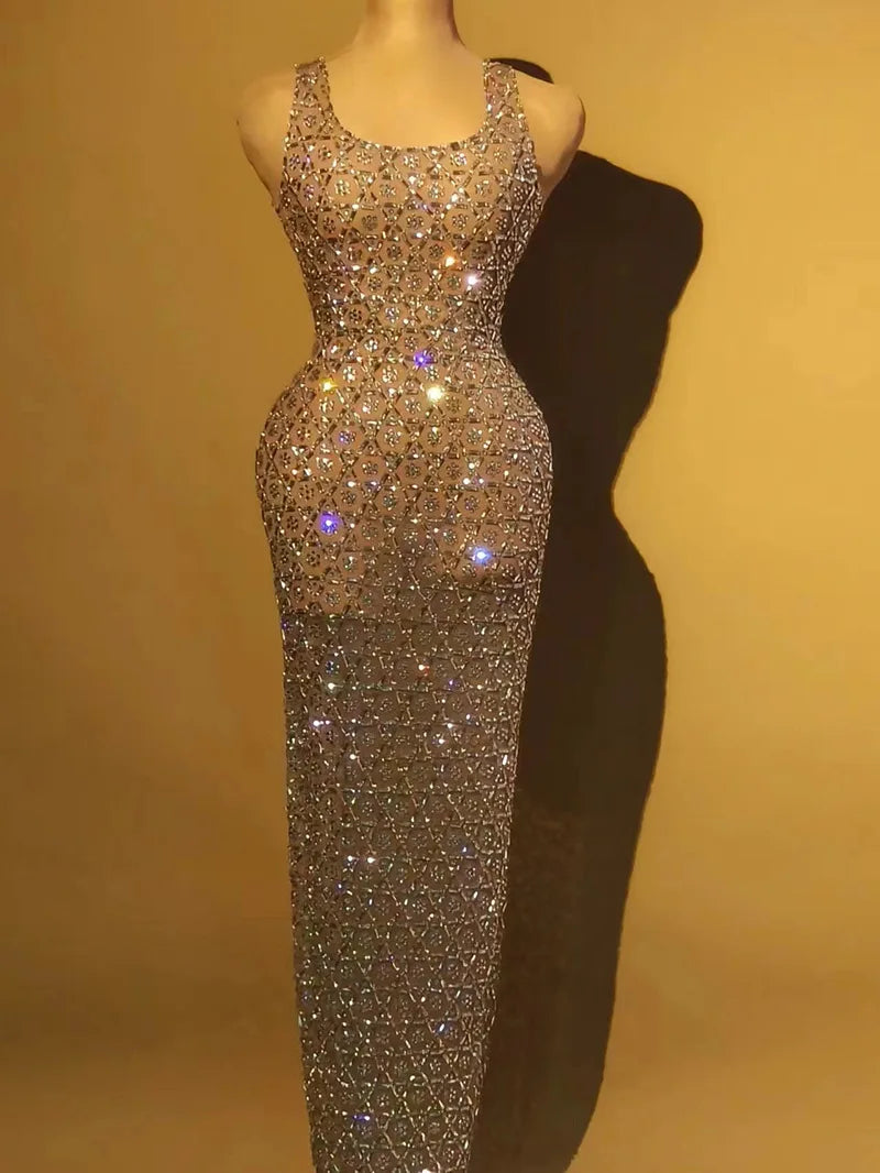 Women Full Diamond Fit Dress