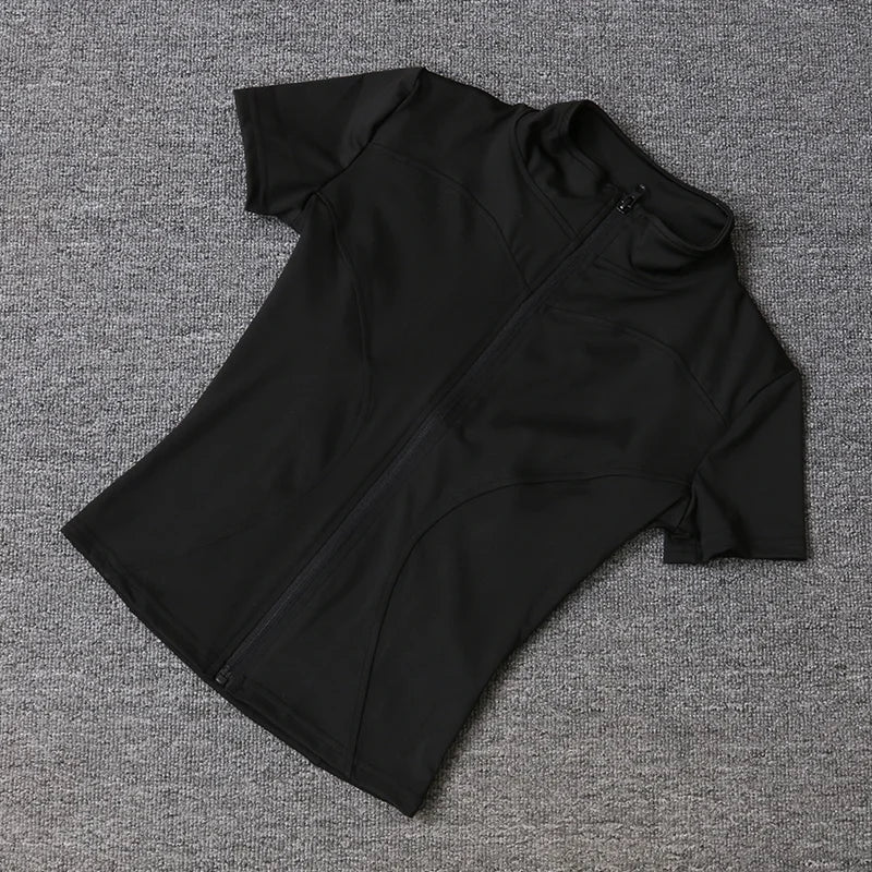 Summer High Quality Waist Slimming Training Tops