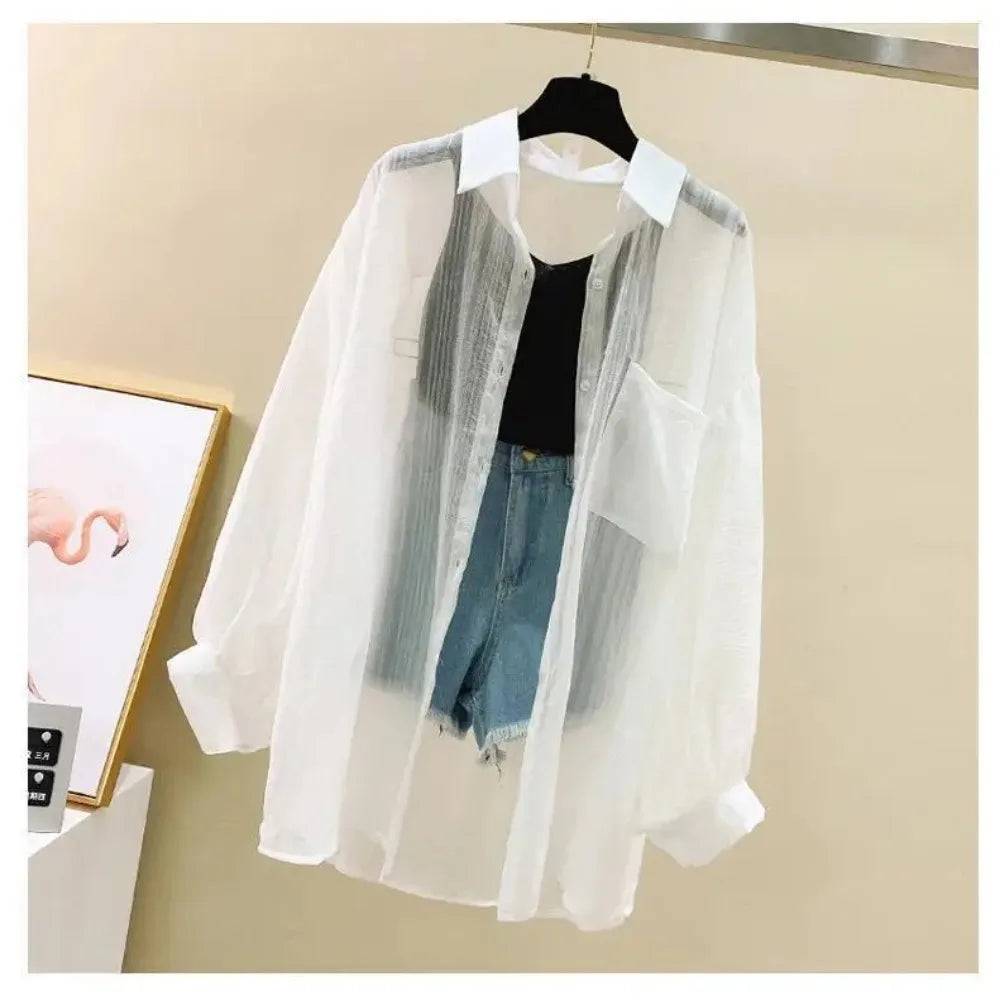 Women Elegant Chiffon Clouse