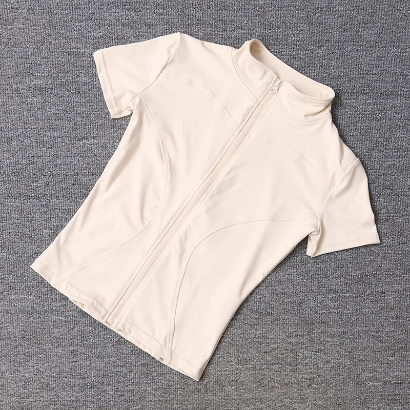 Summer High Quality Waist Slimming Training Tops