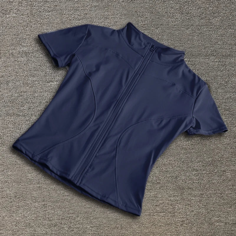 Summer High Quality Waist Slimming Training Tops
