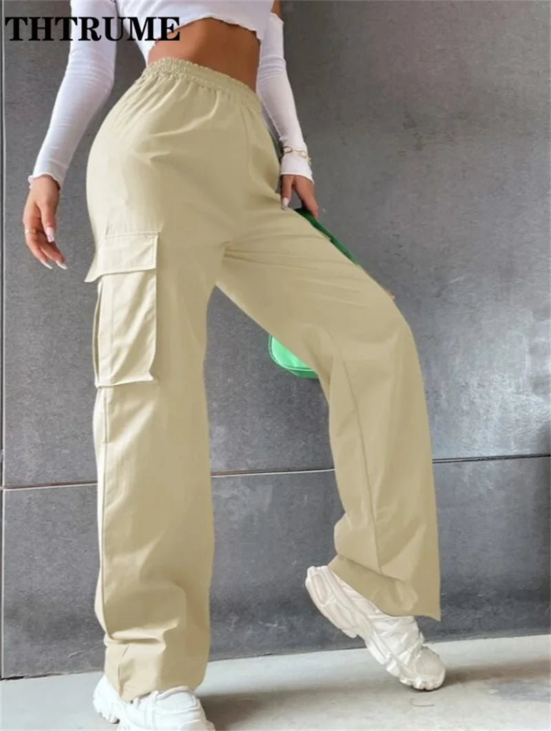 Women Vintage Streetwear Cargo Pants