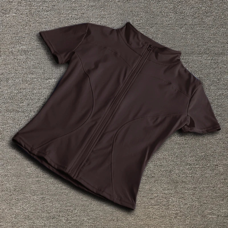 Summer High Quality Waist Slimming Training Tops