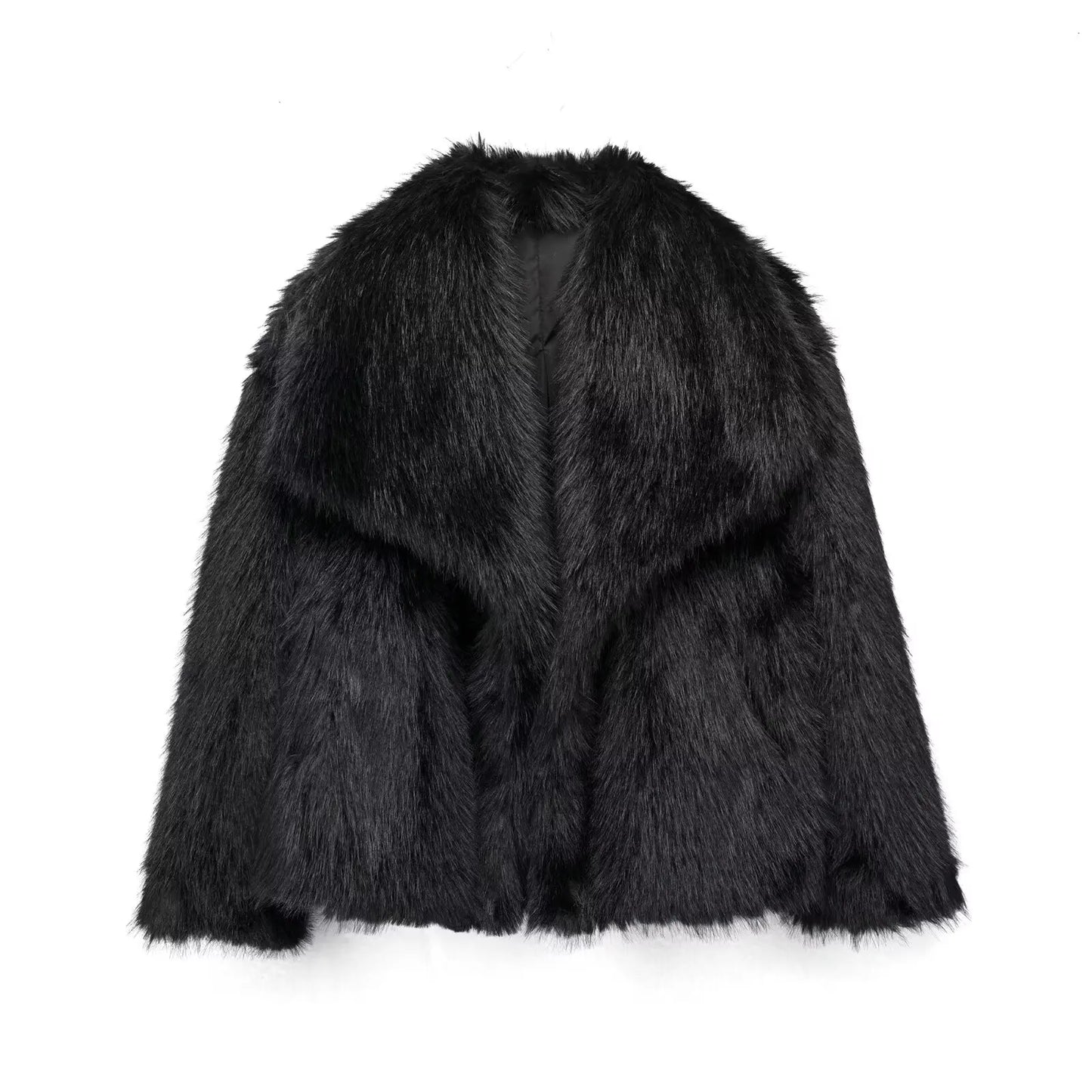 Women Faux Fur Jacket Coat