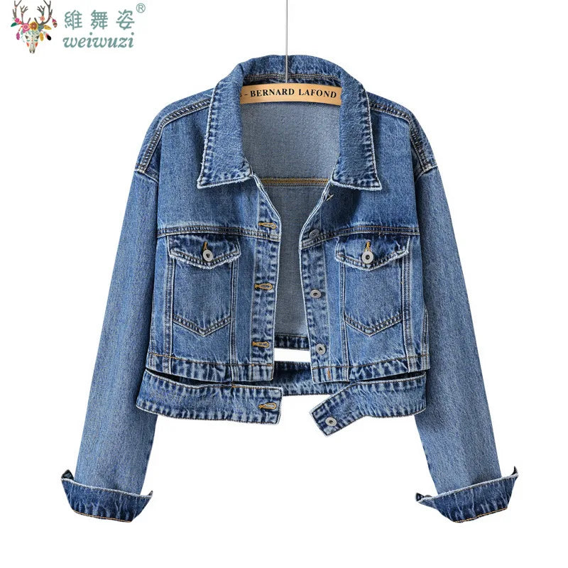 Women Short Denim Jacket