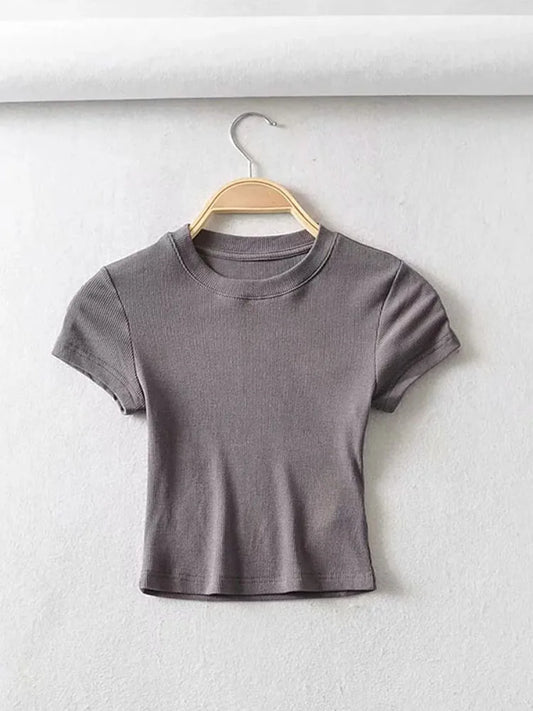 Women Elastic T-Shirt