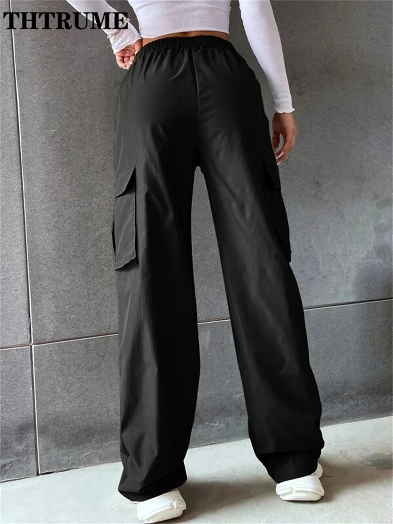 Women Vintage Streetwear Cargo Pants