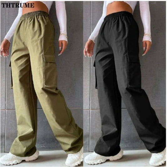 Women Vintage Streetwear Cargo Pants