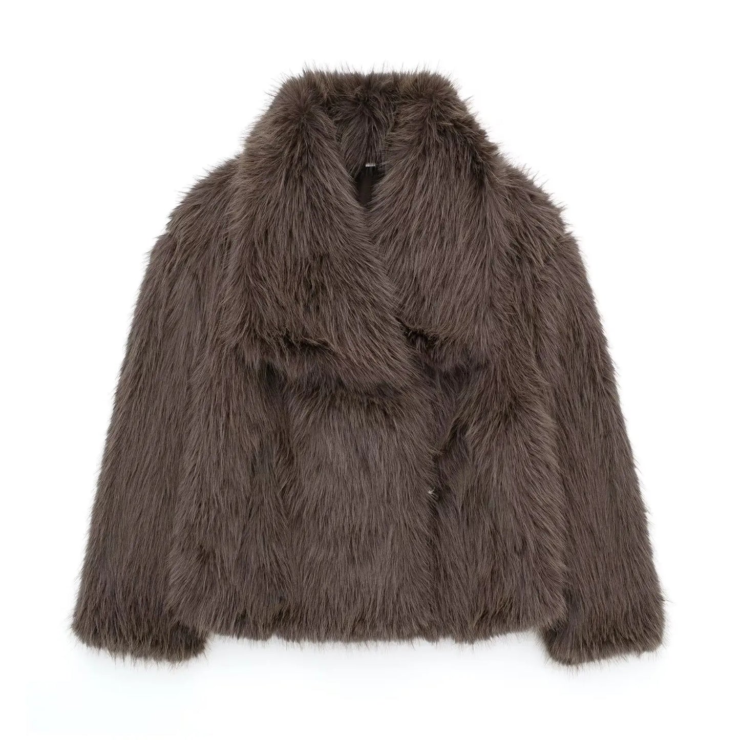 Women Faux Fur Jacket Coat