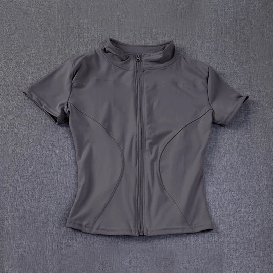 Summer High Quality Waist Slimming Training Tops