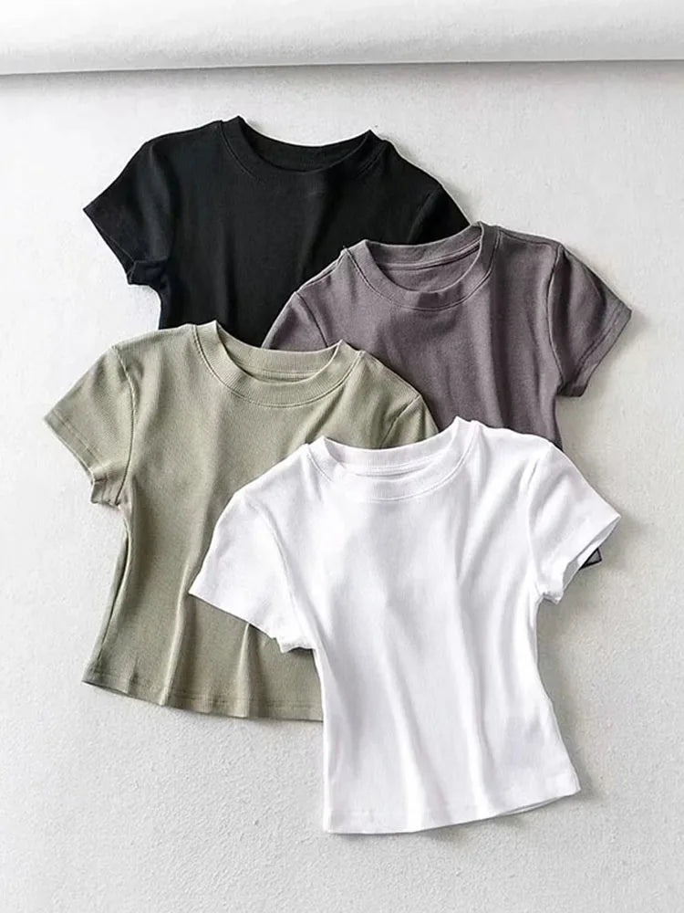 Women Elastic T-Shirt