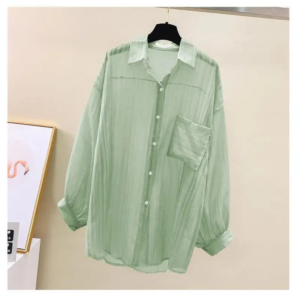 Women Elegant Chiffon Clouse