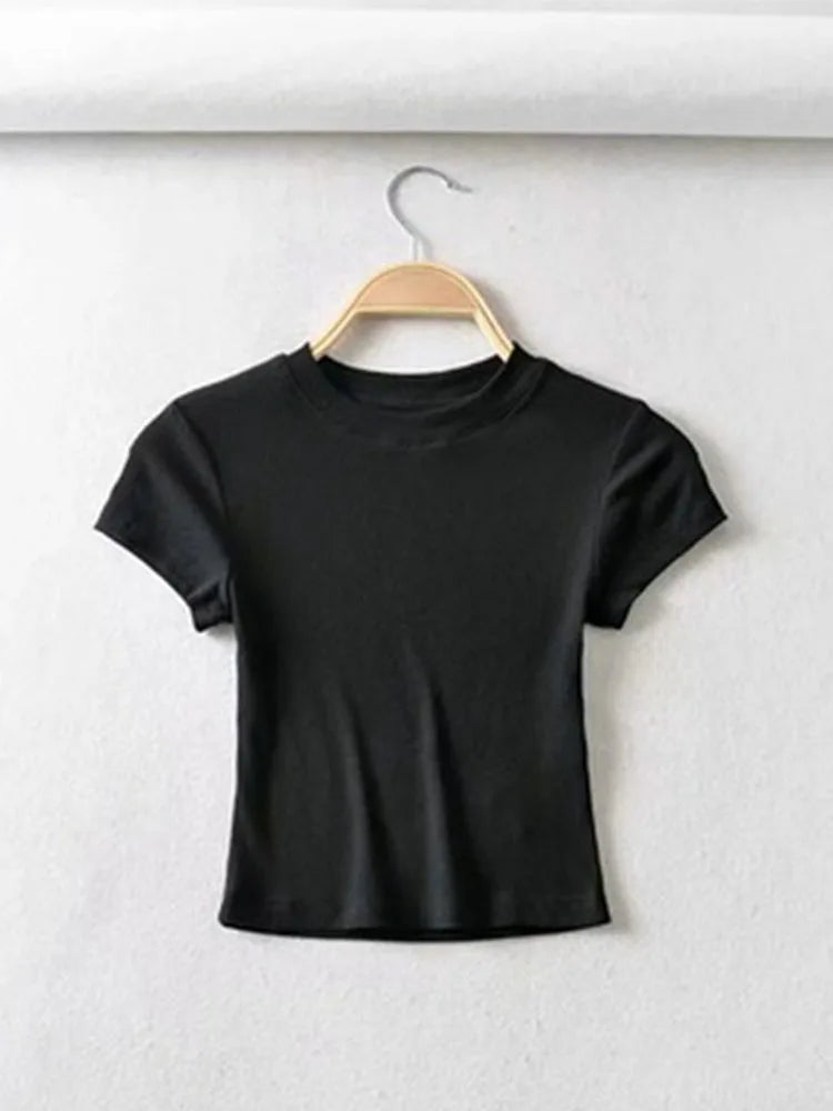 Women Elastic T-Shirt
