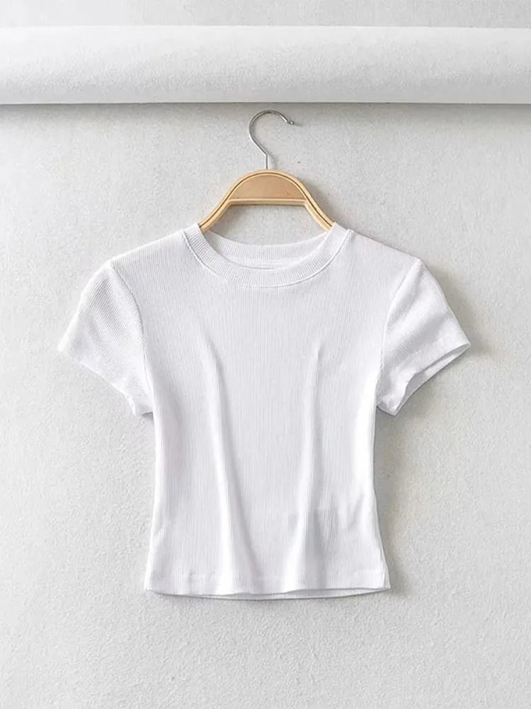 Women Elastic T-Shirt
