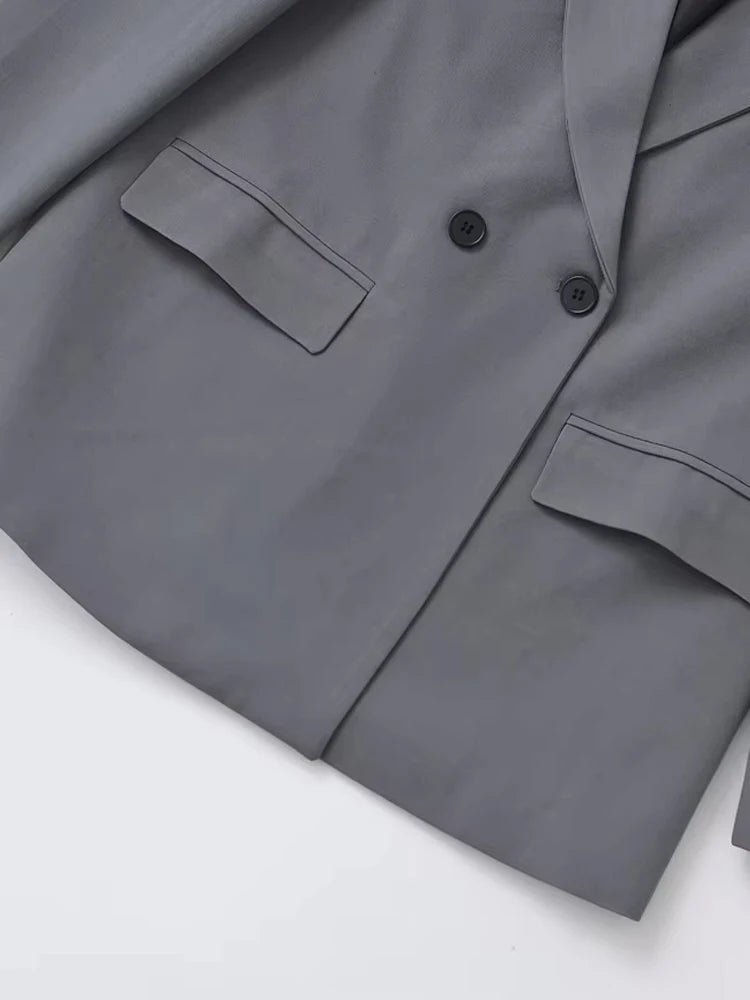 TRZA-Women's Office Wear Blazer Coat,