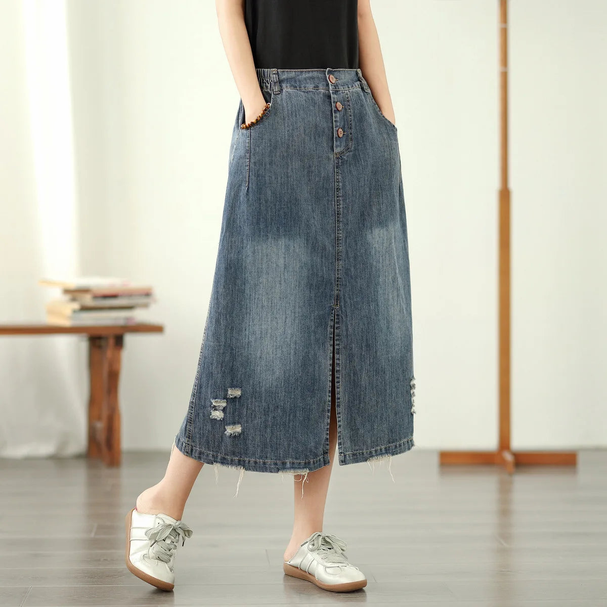 Women Denim Skirt