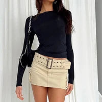 Basic Solid Crop Top