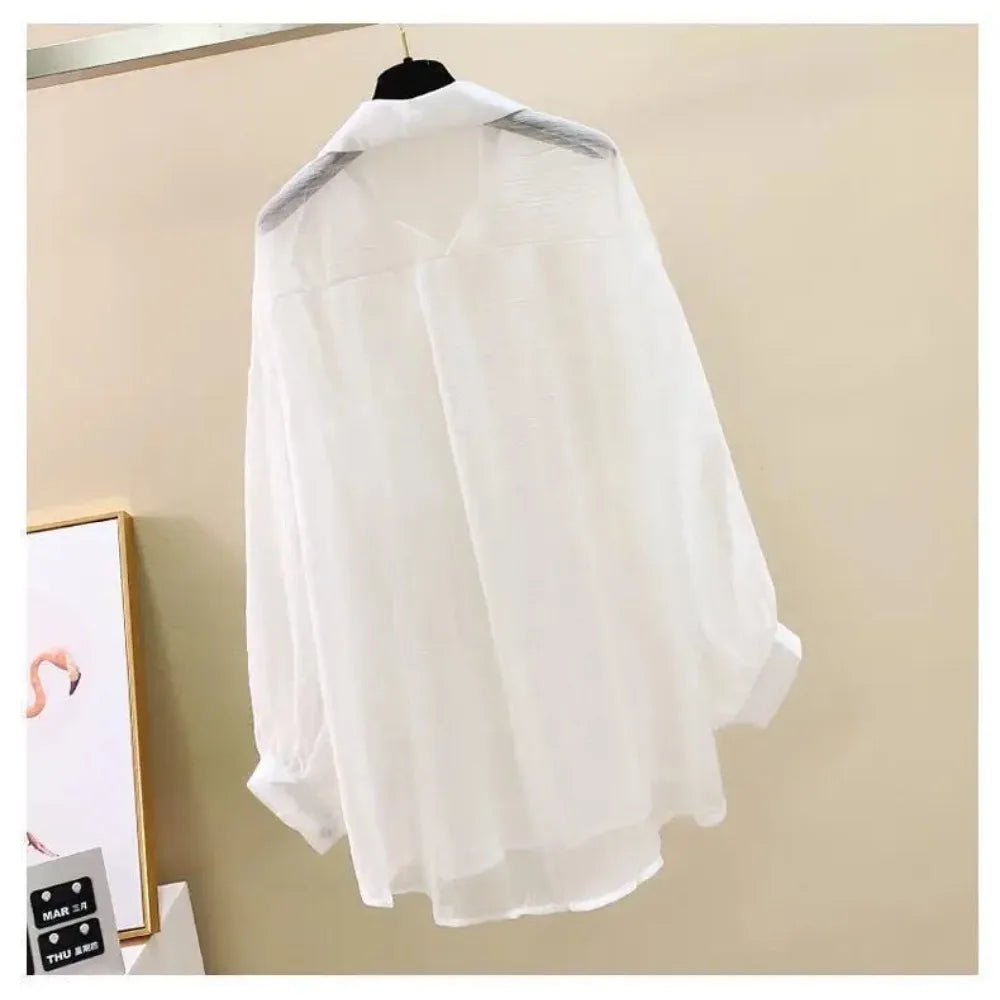 Women Elegant Chiffon Clouse