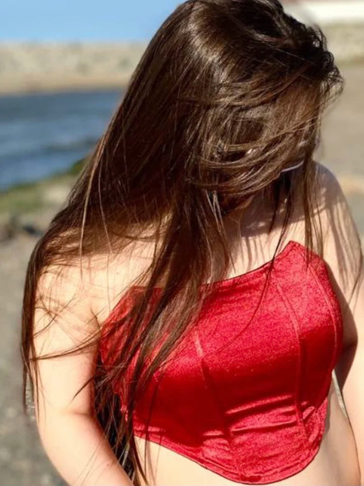 Women Corset Crop Top